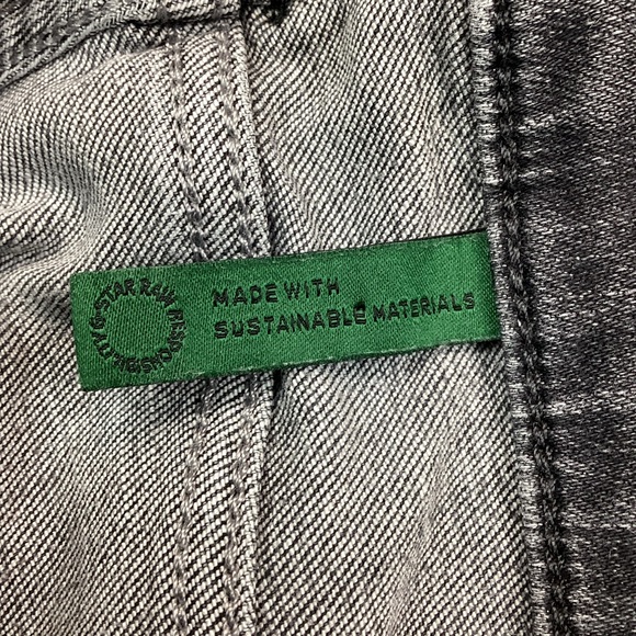 G RAW LHANA Factory Faded Gray Jeans Mens 29 - Picture 12 of 16